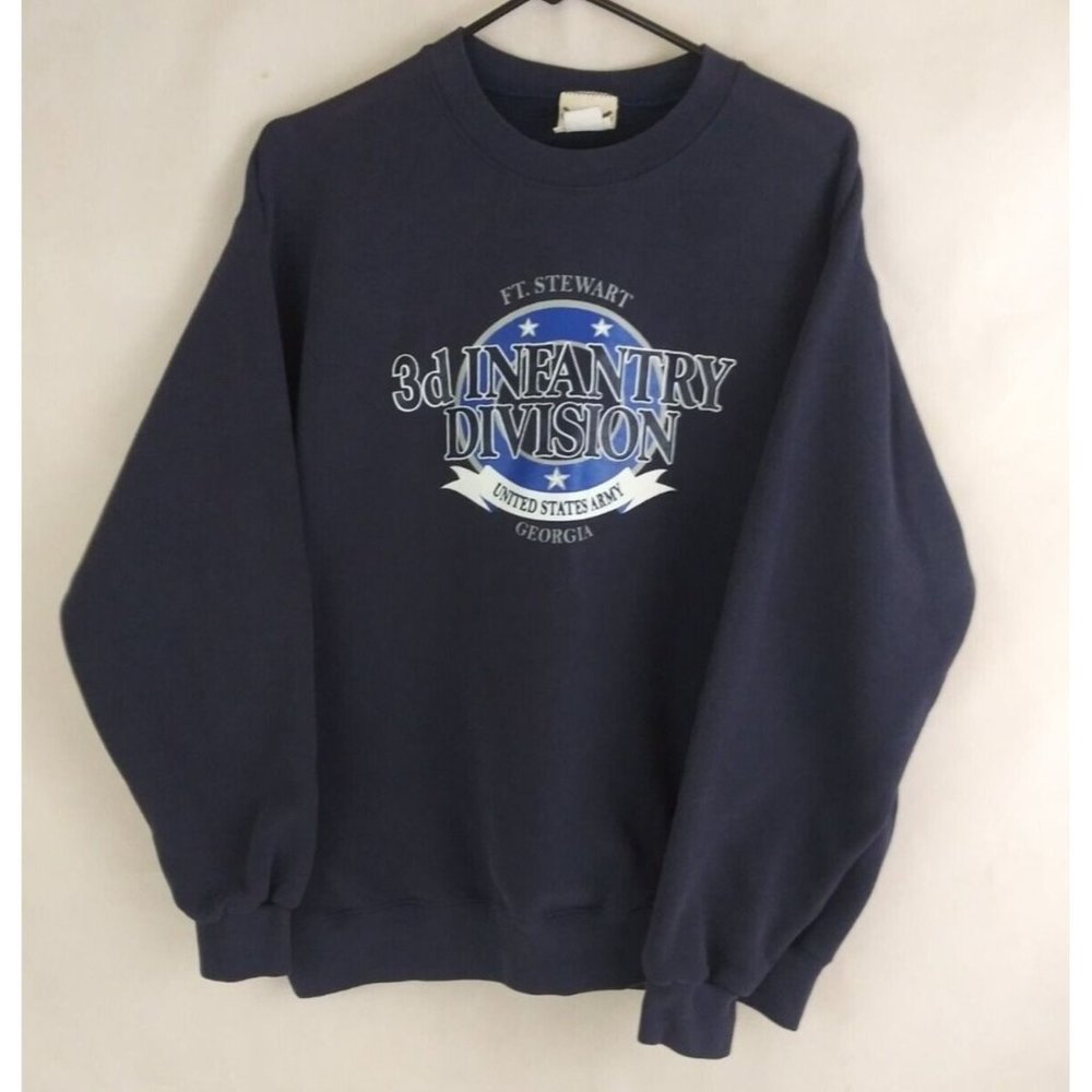 Oarsman 913 Ft. Stewart 3d Infantry Division US Army Georgia Sweatshirt XL